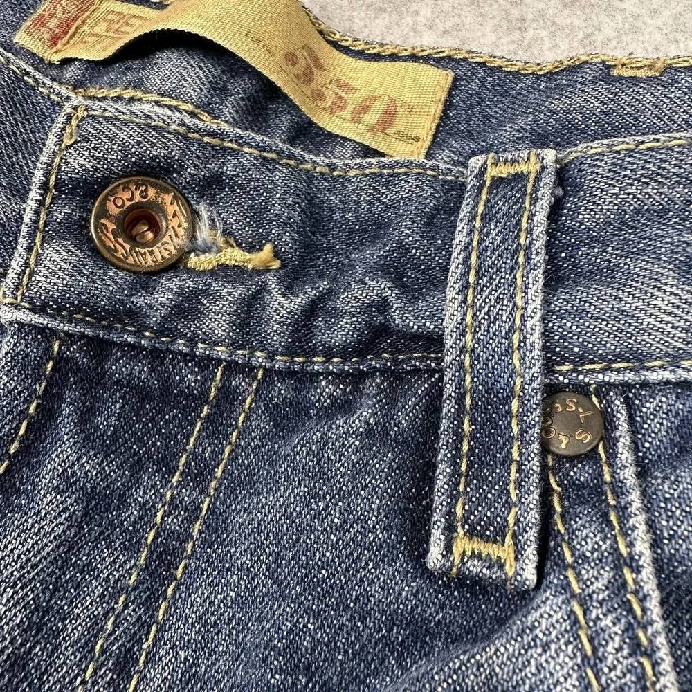Levi's 550 Relaxed Fit Denim‎ Jeans Men's Blue 33x32(32x32) Medium Wash Y2K